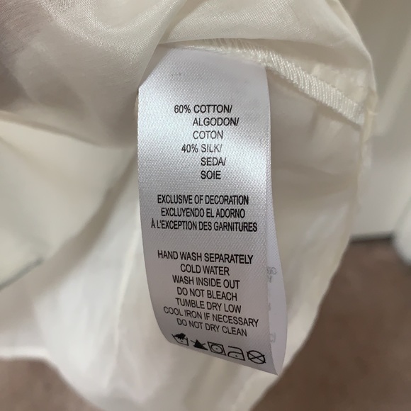 Tuexedo Kensie Blouse Black and White - Picture 4 of 9